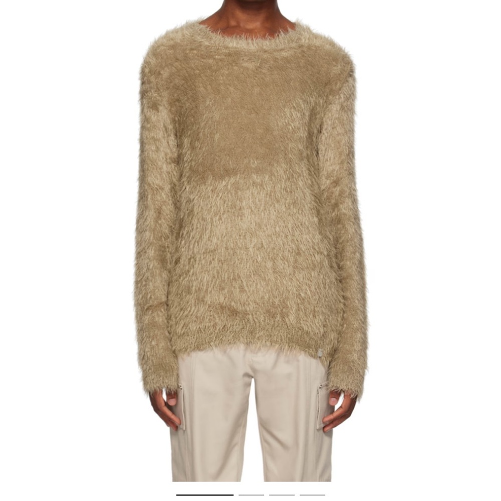 1017 ALYX 9SM Tan Crew Neck Sweater